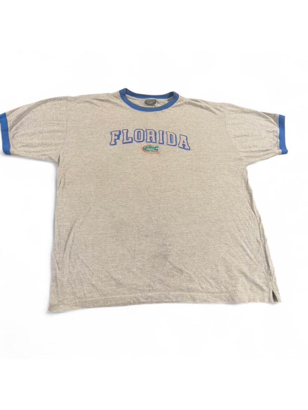 Active Brand University of Florida Gators Embroidered Ringer Tee — Size 2XL